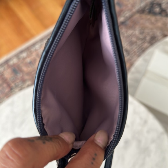 Coach blue sequin wristlet - Picture 2 of 2